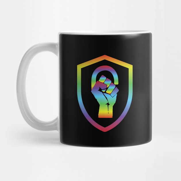 LGBT Sheild Logo by blacksincyberconference
